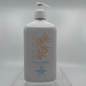 Australian Gold Hemp Nation Sea Salt Sandalwood Tan Extender 18fl oz / 535ml